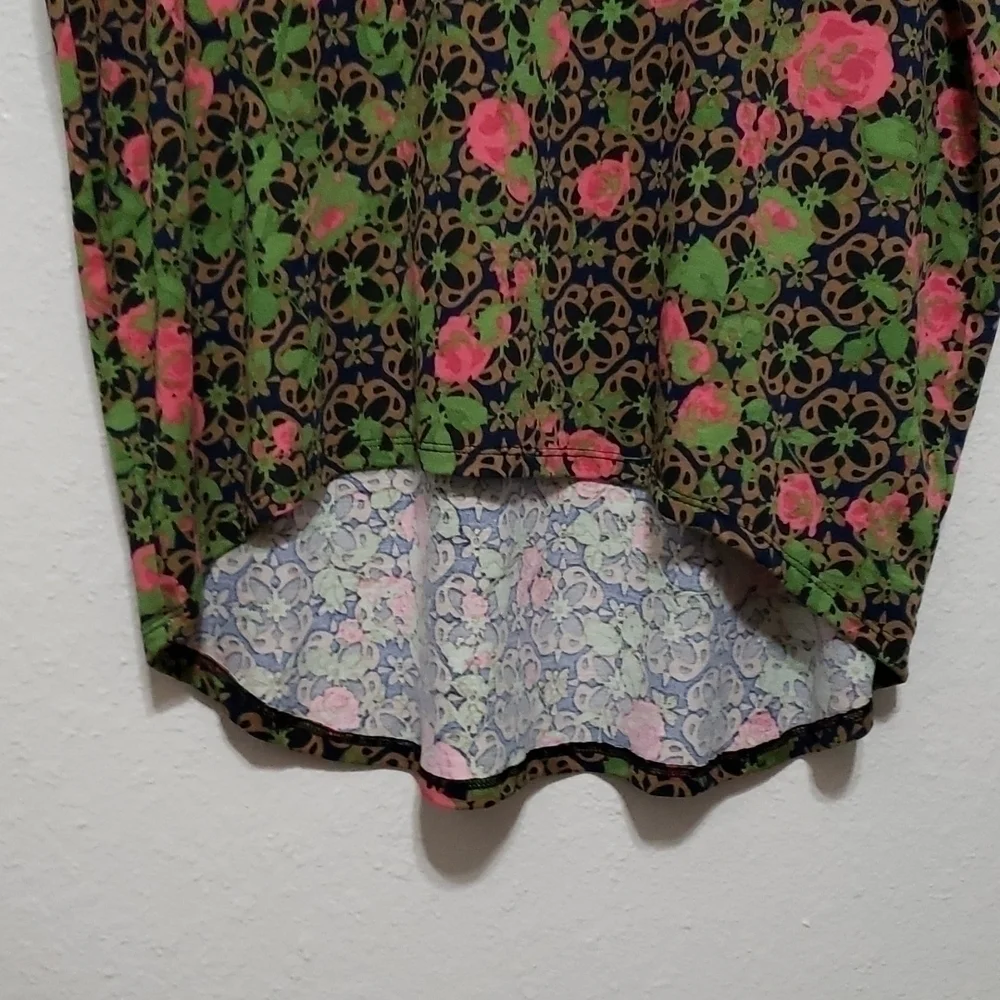 NWT LuLaRoe Irma Tunic,  Floral, Size XS
